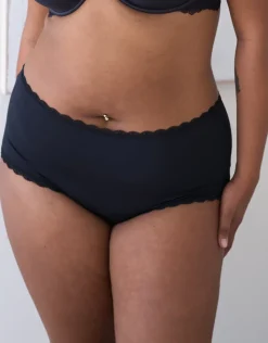 High-Panty-Set 5x Basic black