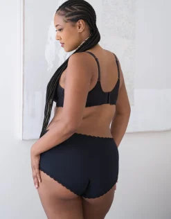 High-Panty-Set 5x Basic black