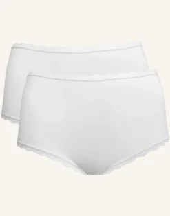 High-Panty-Set 2x Basic ivory