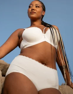 High-Panty-Set 2x Basic ivory