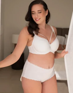 High-Panty-Set 2x Basic ivory