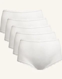 High-Panty-Set 5x Basic ivory