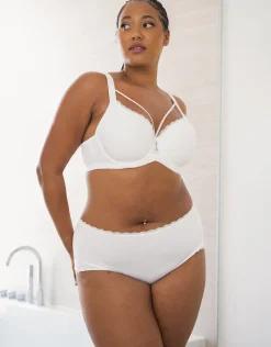 High-Panty-Set 5x Basic ivory