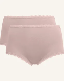 High-Panty-Set 2x Basic rose