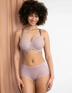 High-Panty-Set 2x Basic taupe
