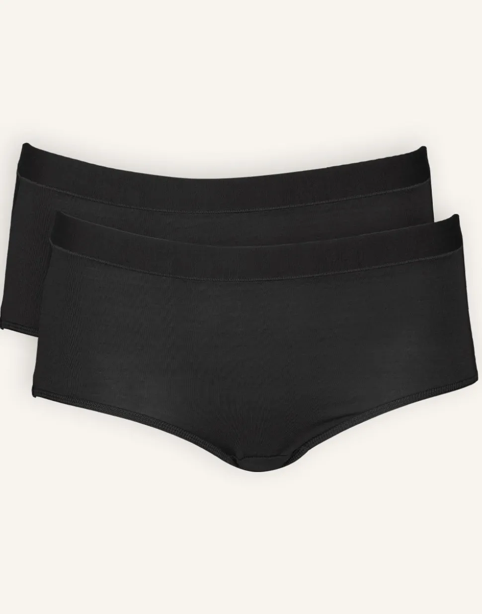 High-Panty-Set 2x Cozy Basic black