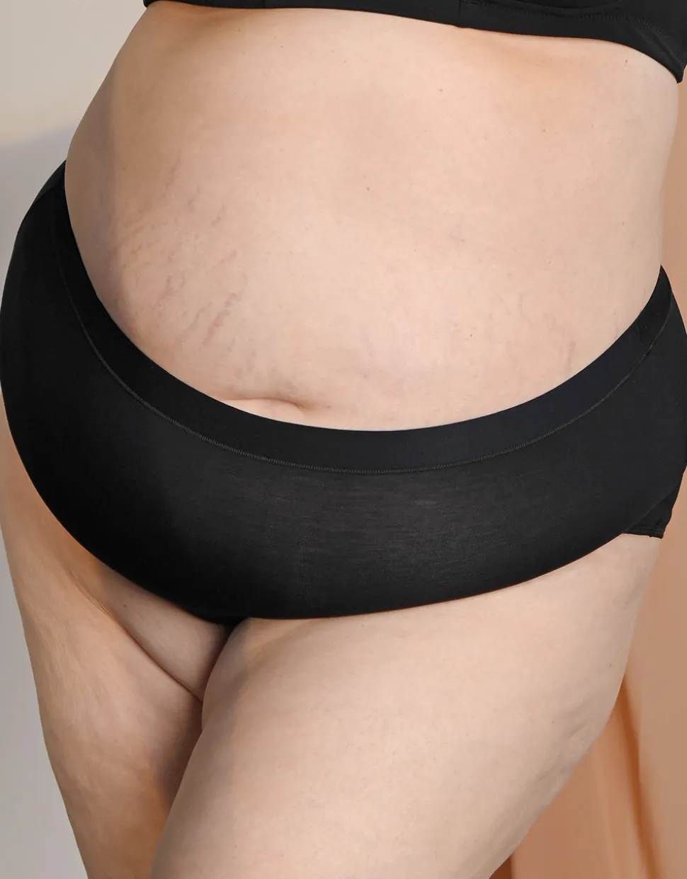 High-Panty-Set 2x Cozy Basic black