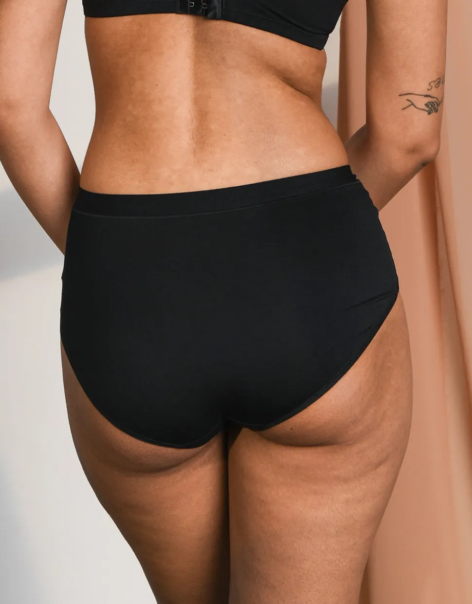 High-Panty-Set 2x Cozy Basic black