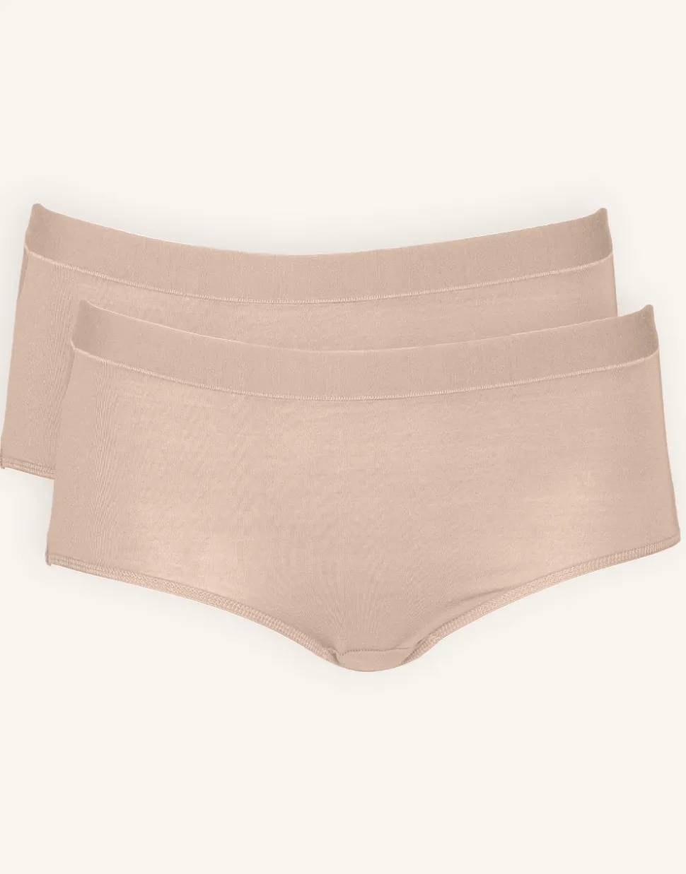 High-Panty-Set 2x Cozy Basic sand