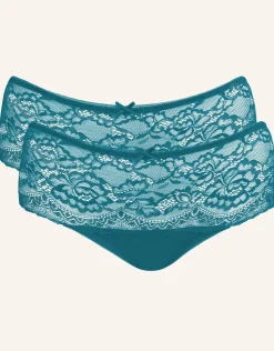 High-Panty-Set 2x Lace Basic lake
