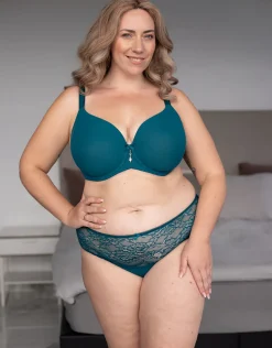 High-Panty-Set 2x Lace Basic lake