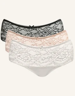 High-Panty-Set 3x Lace Basic