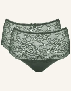 High-String-Set 2x Lace Basic olive