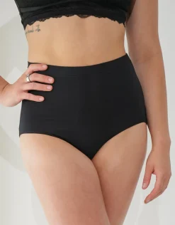 High-Waist-Panty Cozy Basic black
