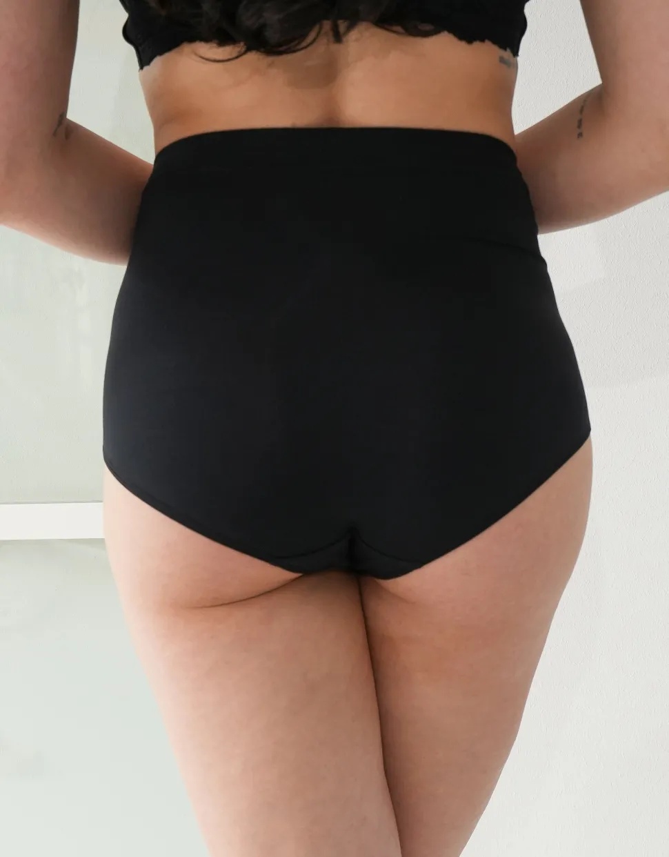 High-Waist-Panty Cozy Basic black