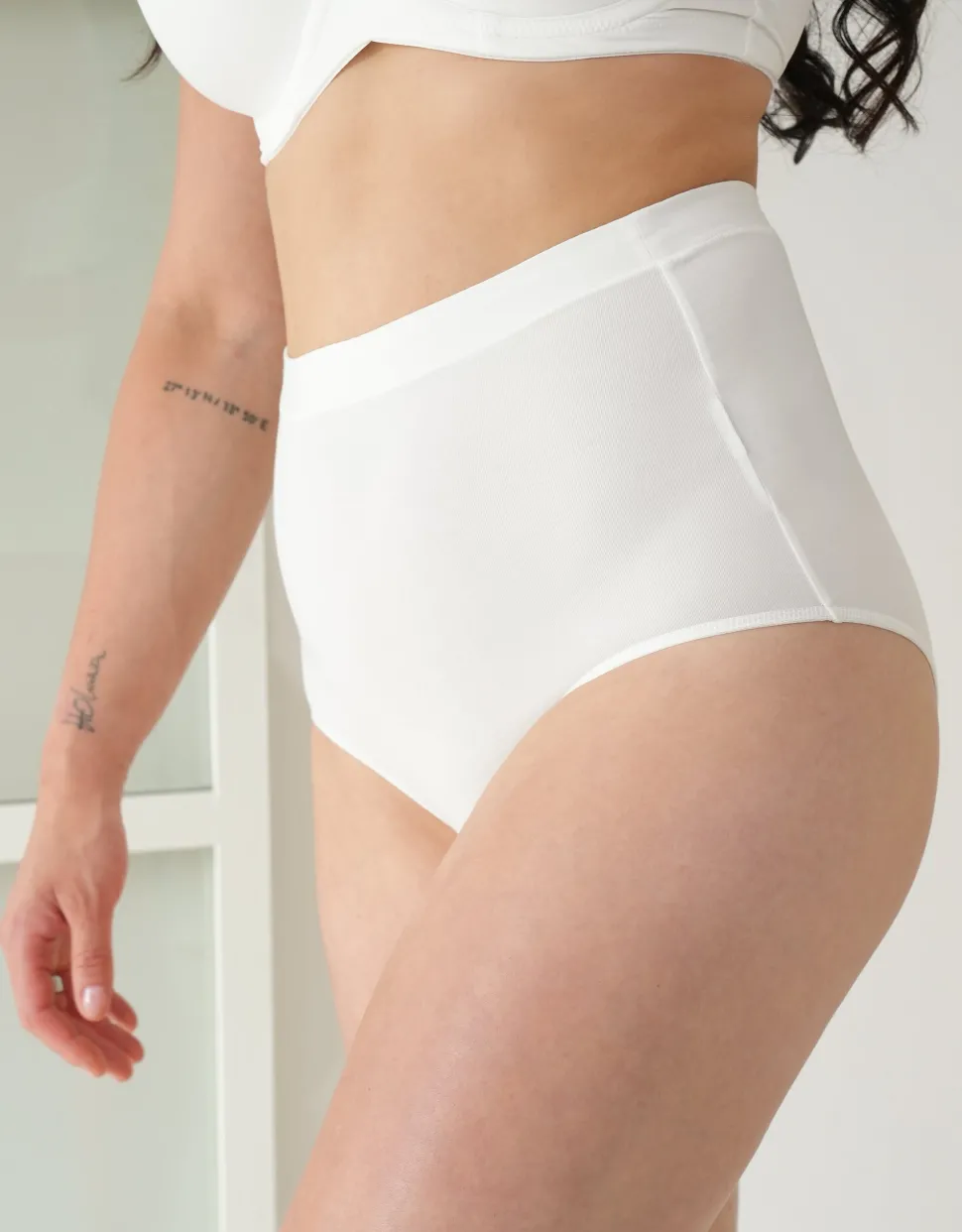 High-Waist-Panty Cozy Basic ivory