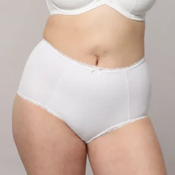 High-Waist-Panty Diamond ivory