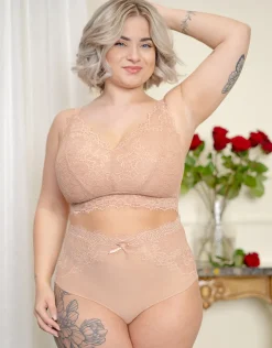 High-Waist-Panty Sensla cappuccino