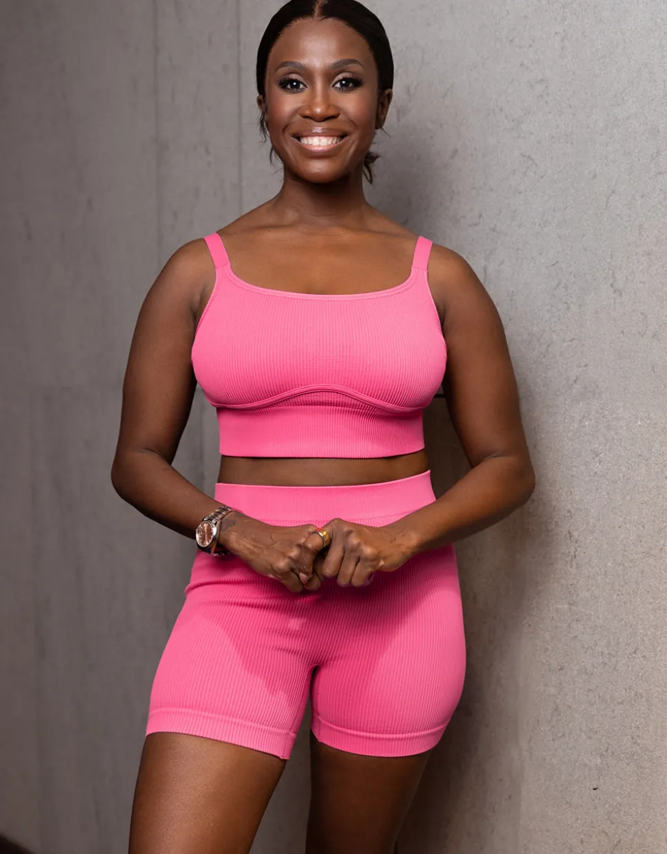 High-Waist-Shorts Freeda flamingo