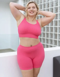 High-Waist-Shorts Freeda flamingo