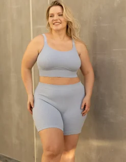 High-Waist-Shorts Freeda iceblue