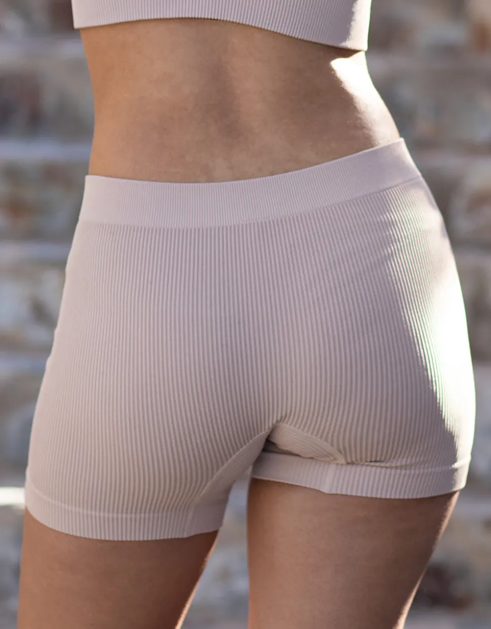 High-Waist-Shorts Freeda sand