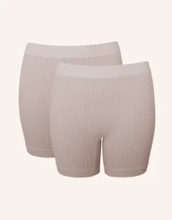 High-Waist-Shorts-Set 2x Freeda sand