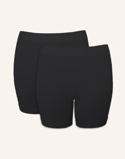High-Waist-Shorts-Set 2x Freeda black