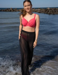 Hose Sheer transparent black
