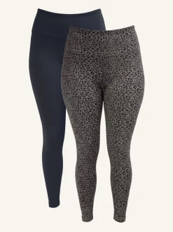 Leggings-Set 2x Jive black/leo
