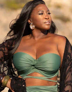 Multiway-Bikini-Top Mambo olive