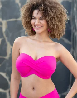 Multiway-Bikini-Top Monaco pink