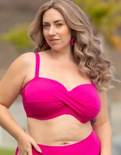 Multiway-Bikini-Top Monaco pink