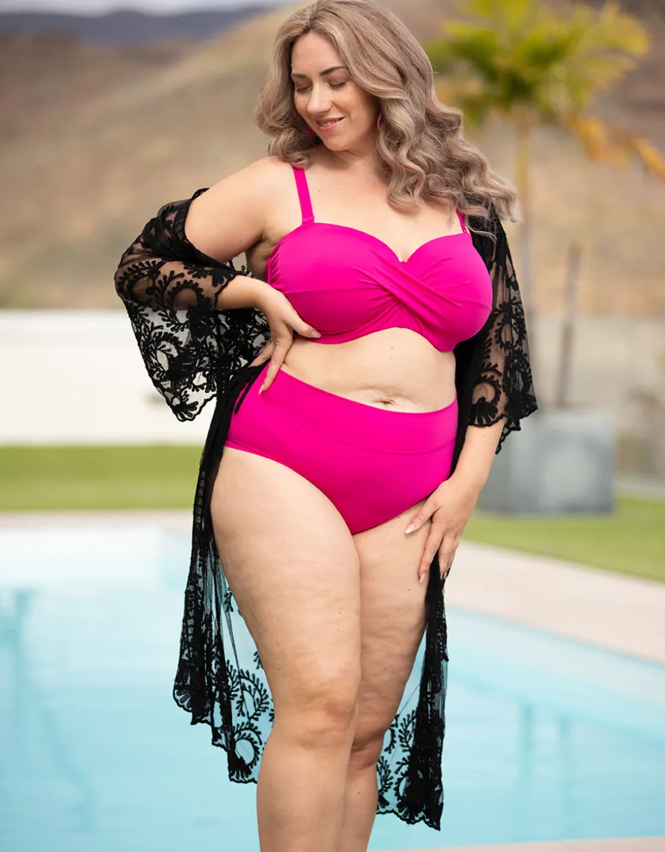 Multiway-Bikini-Top Monaco pink