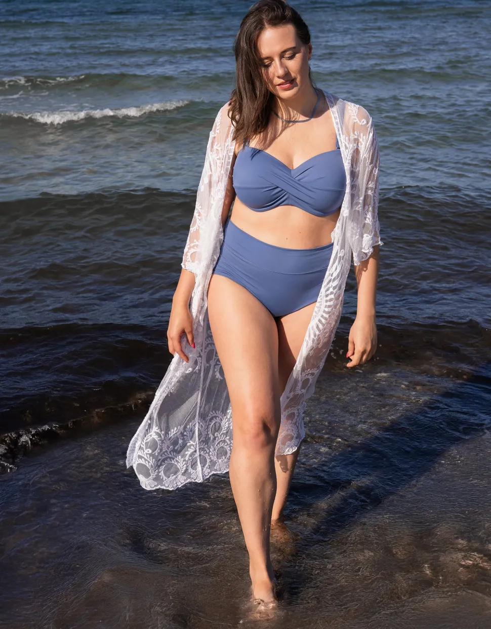 Multiway-Bikini-Top Monaco bluegrey