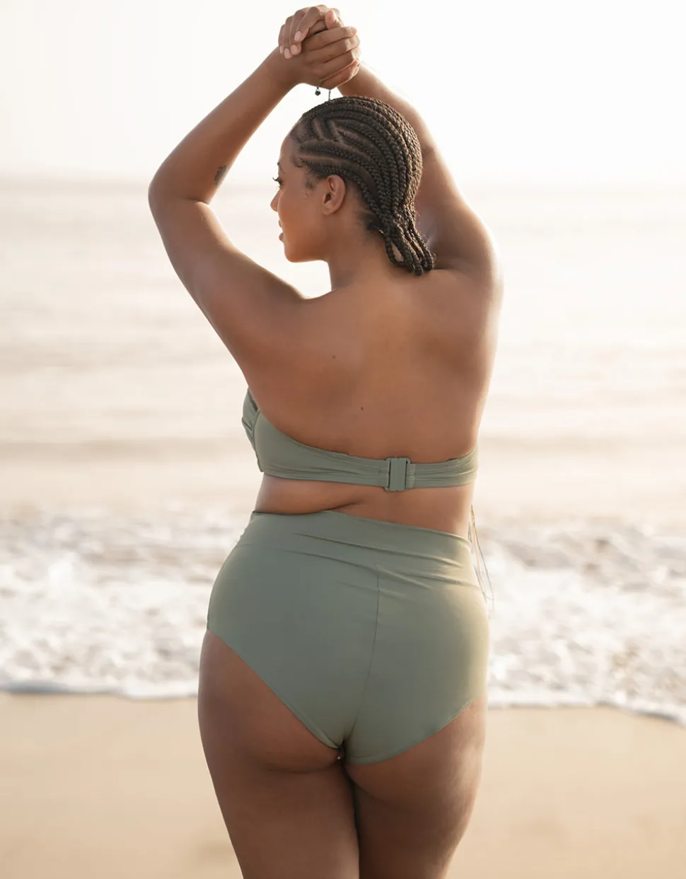 Multiway-Bikini-Top Monaco khaki