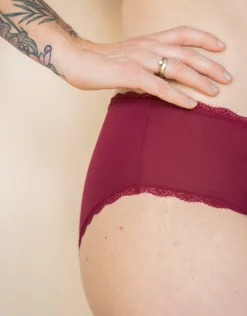Panty Basic bordeaux