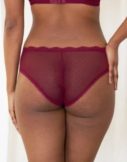 Panty Clara bordeaux