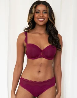 Panty Clara bordeaux
