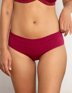 Panty Cotton Basic bordeaux
