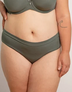 Panty Cotton Basic olive