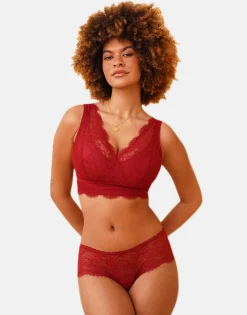 Panty Emilia burgundy