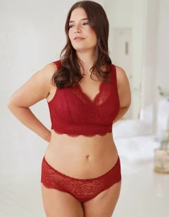 Panty Emilia burgundy