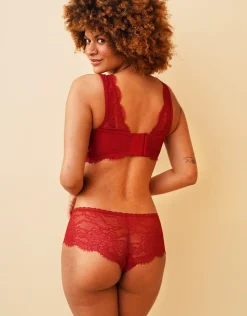 Panty Emilia burgundy