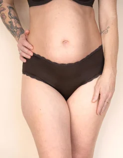 Panty-Set 2x Basic mocca