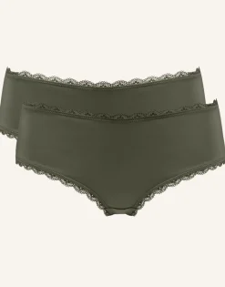 Panty-Set 2x Basic olive