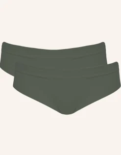 Panty-Set 2x Cotton Basic olive