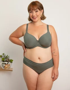 Panty-Set 2x Cotton Basic olive