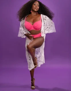 Schalen-Bikini-Top Valencia Chic flamingo