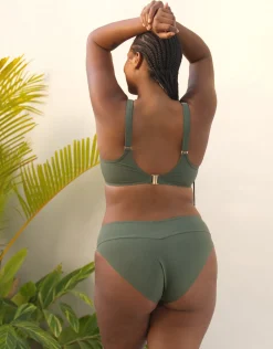 Schalen-Bikini-Top Valencia olive